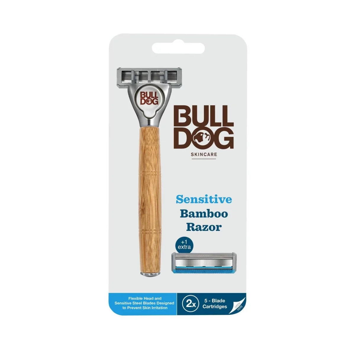 4x Bulldog Sensitive Bamboo Razors – UKBrands4Less