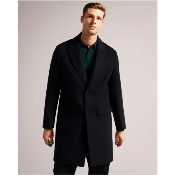 designer mens wool winter coat