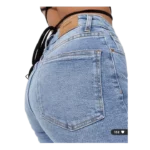 high rise straight jeans stradivarius