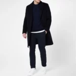 luxury sustainable overcoat mens