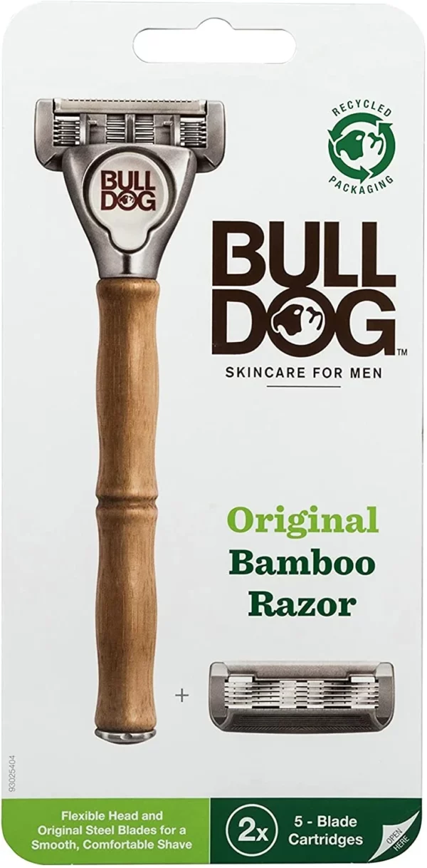 smooth comfortable shave bulldog bamboo