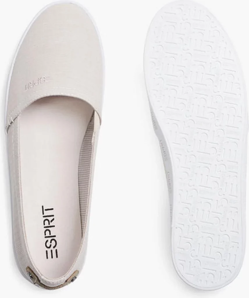 esprit slip on footwear