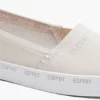 pink canvas slip on shoes