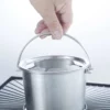 stainless steel kitchen appliance