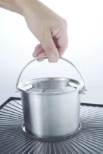 stainless steel kitchen appliance