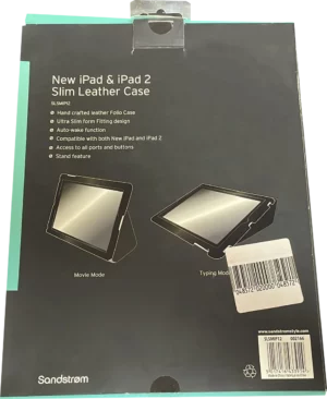 Sandstrom new iPad & iPad 2 Slim Leather Case