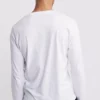 classic white long sleeve tee