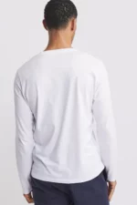 classic white long sleeve tee