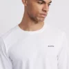 embroidered chest branding shirt