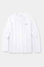 rib cuffs neckline long tee