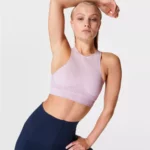 stamina high neck bra