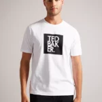 ted baker rofata logo t shirt white