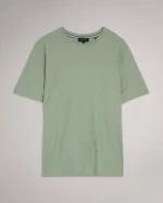 textured cotton tee fashion