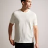 textured regular fit tee ted baker