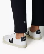 timeless black stretch trousers