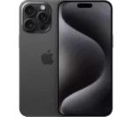 apple iphone 15 pro max black titanium