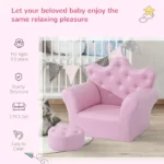 festive pink sofa ottoman bundle