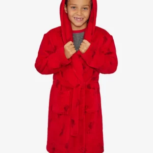 kids hooded lfc dressing gown