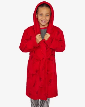 kids hooded lfc dressing gown