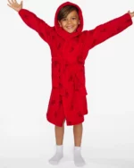 lfc junior hooded dressing gown