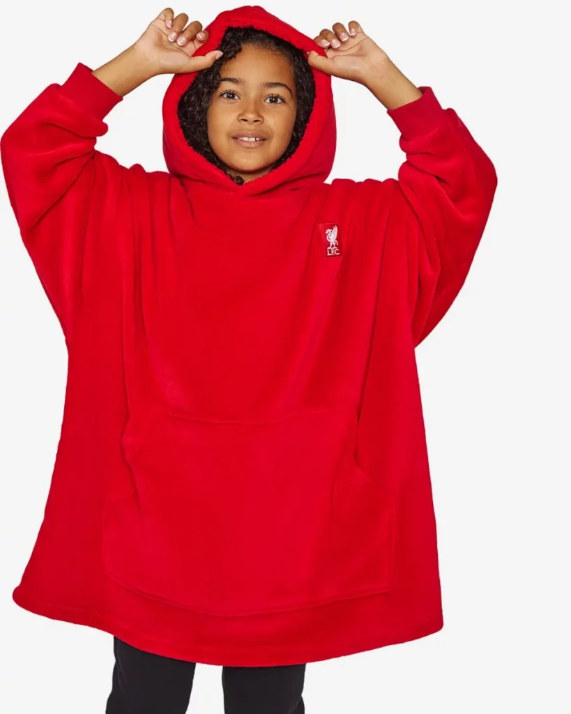 liverpool fc junior red hoody