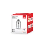 modern silver juice station