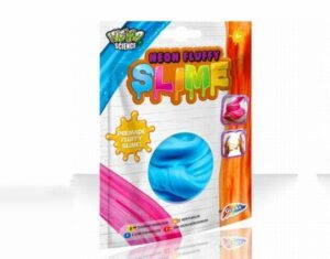 Neon fluffy slime