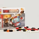 block tech fire rescue building set