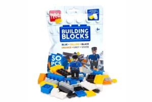 blue building blocks figure puzzle book