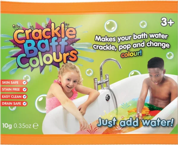 crackle baff colours foil bag