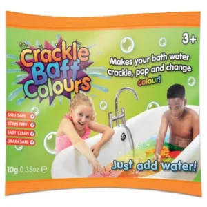 crackle baff sensory bath toy