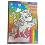 creative kids sparkle glow art kit