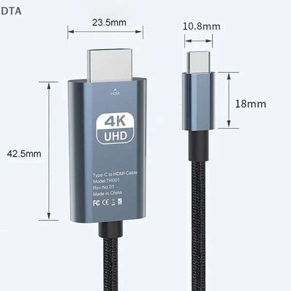 dt type c to hdmi
