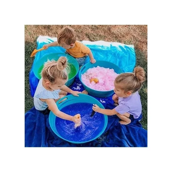 messy play slime twin pack blue