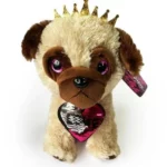 sequin pug plush valentines