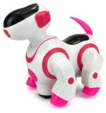 smart dog robot pink