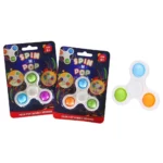 fidget spinner push pop toy