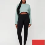 green crop sweatshirt adidas