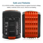 led indicator coolpack technology battery