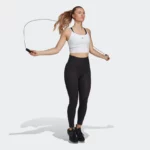 white carbon workout crop top