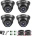 black 1080p dome cctv camera zg4192b