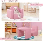 sturdy wooden armchair table set