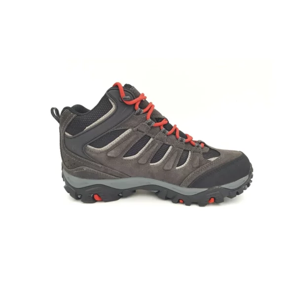 OEX Men's Verge Mid Waterproof Walking Hiking Trekking charcoal Boots