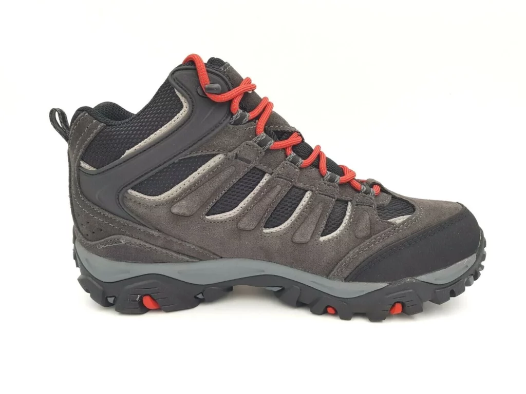 oex verge mid hiking boots with traction grip