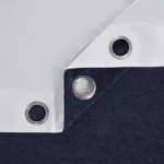 chenille eyelet curtains navy