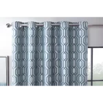 contemporary green silver curtains