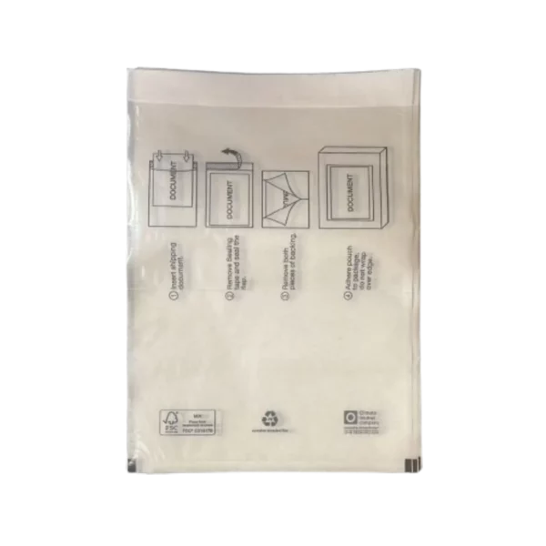 document pouches for shipping