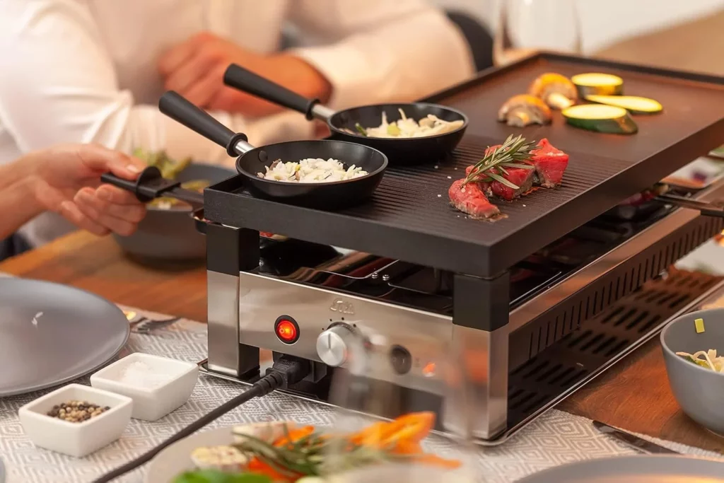 multifunctional table grill