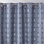 navy blackout curtains