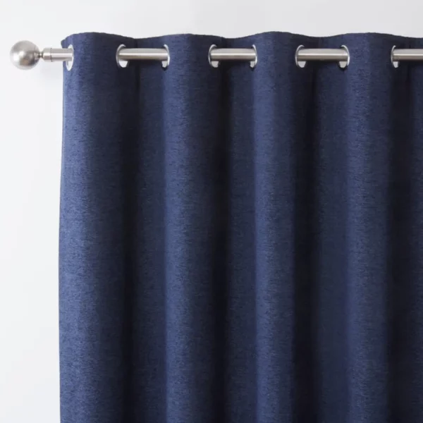 navy rivington eyelet curtains